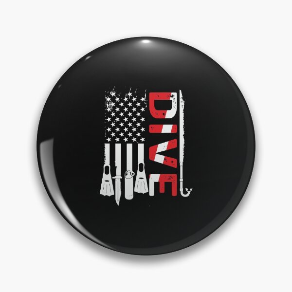 Item preview, Vintage Scuba Diving Gear American Scuba Diver Down Flag Pullover Hoodie designed and sold by Liefke12441.