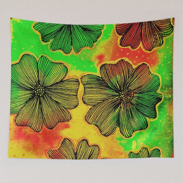 Item preview, Flower Pattern Design designed and sold by MinArt Illustrations.