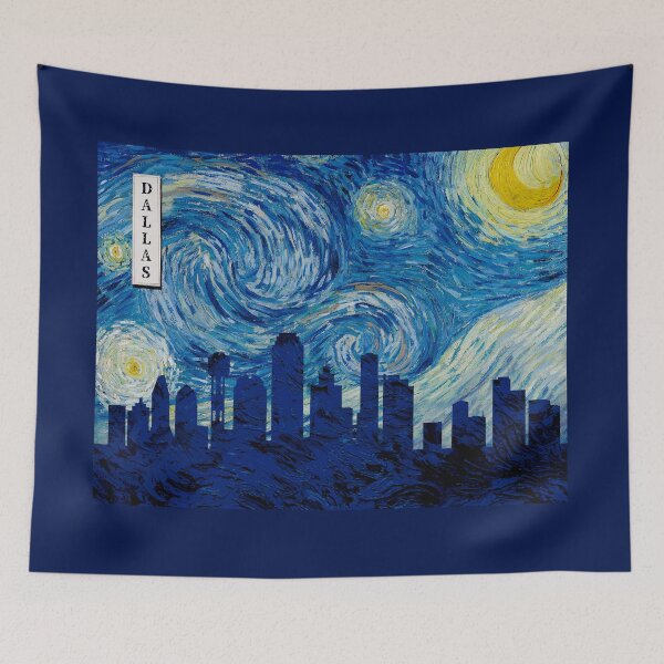 Item preview, Dallas Van Gogh Starry Night designed and sold by DFerraz.