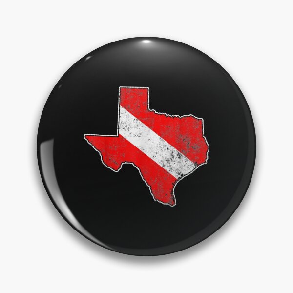 Artikelvorschau, Vintage Texas Scuba Dive Flag Map Diving Diver entworfen und verkauft von Liefke12441.