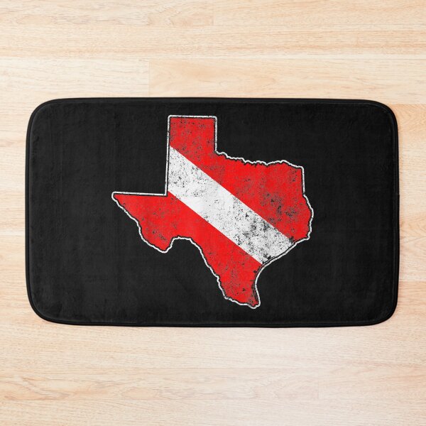 Item preview, Vintage Texas Scuba Dive Flag Map Diving Diver designed and sold by Liefke12441.