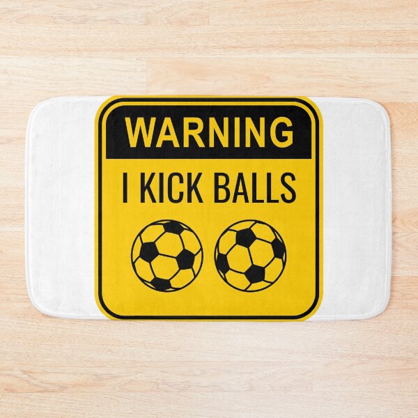 Item preview, Kick Balls Warning designed and sold by Daluyong.