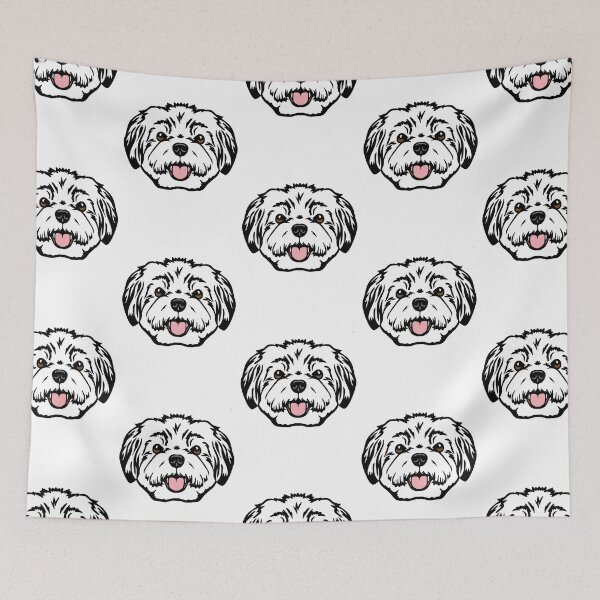 Item preview, Maltés blanco designed and sold by arisaidesigns.