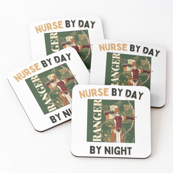 Item preview, Gamer - Nurse By Day, Ranger By Night designed and sold by Nangka.