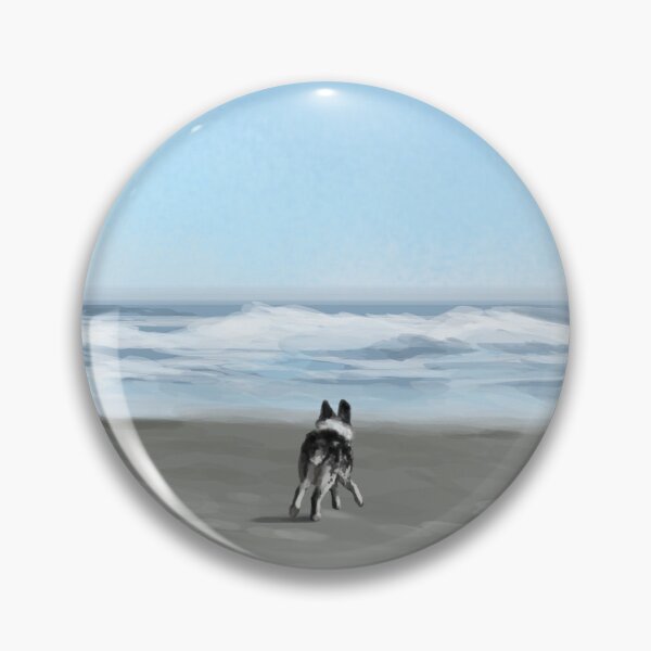 Item preview, Frankie at the Beach designed and sold by wintry-art.