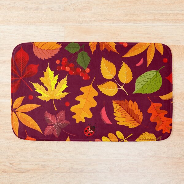 Item preview, autumn leaves detail pattern designed and sold by Hoetoons.