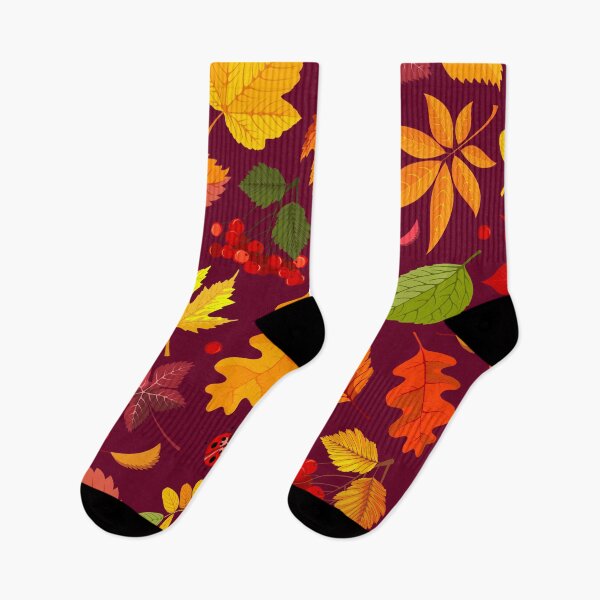 Item preview, autumn leaves detail pattern designed and sold by Hoetoons.
