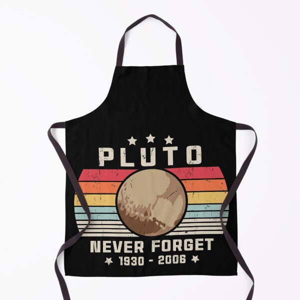 Item preview, Never Forget Pluto Retro Style Funny Space Science designed and sold by Apoorv Choudhary.