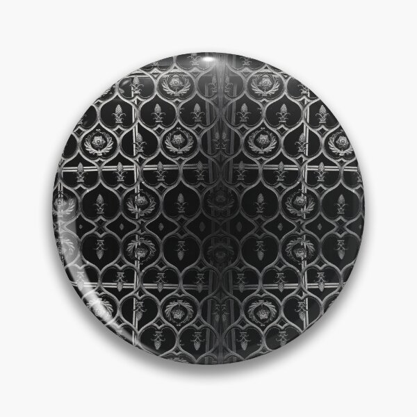 Item preview, Black and White Baroque Ornamental Architecture Gate in Como, Italy  designed and sold by LaceySkies.