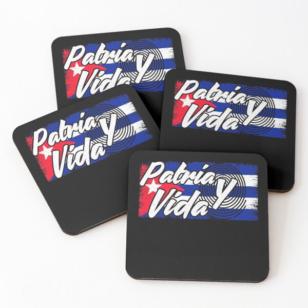 Item preview, Patria Y Vida Cuba Cuban Freedom Movement Se Acabo Flag designed and sold by FucaGirl.