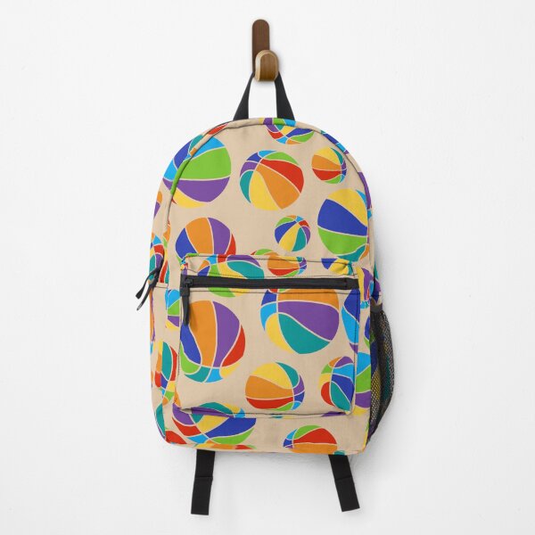 Item preview, Basketballs Colorful pattern designed and sold by k9printart.