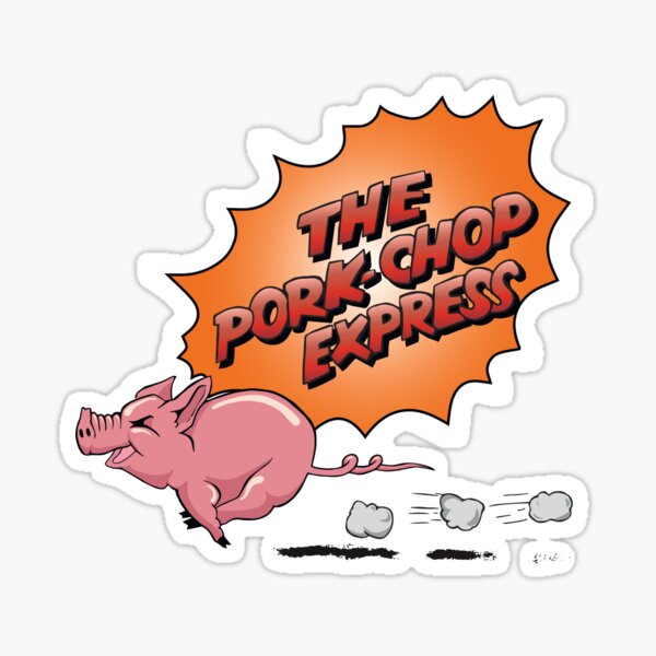 Pork Chop Express Stickers Redbubble