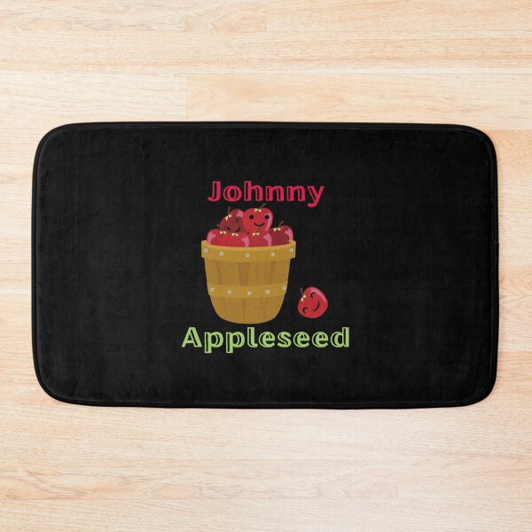 Item preview, Johnny Appleseed Day Red Smiling Apple Fruit Bucket Pioneer Gift designed and sold by DKA-2ndBoy.