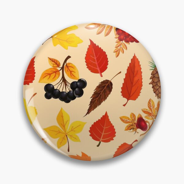 Item preview, Autumn leaves detail pattern designed and sold by Hoetoons.