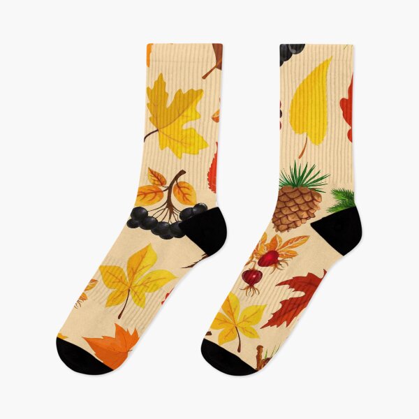 Item preview, Autumn leaves detail pattern designed and sold by Hoetoons.