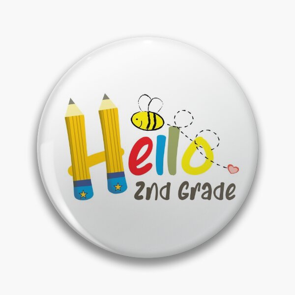 Item preview, Hello Second Grade designed and sold by PlusAdore.