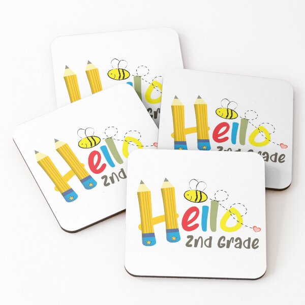 Item preview, Hello Second Grade designed and sold by PlusAdore.
