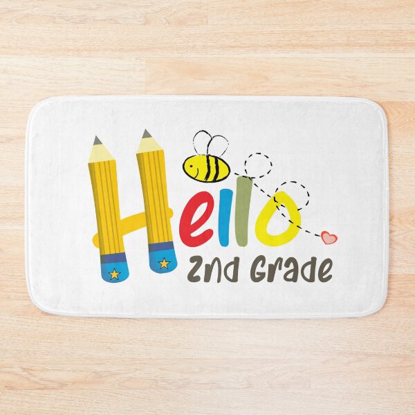 Item preview, Hello Second Grade designed and sold by PlusAdore.