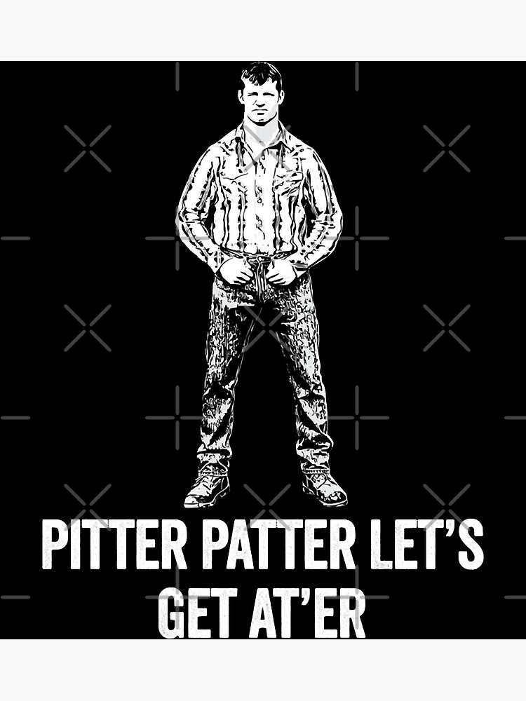 "Pitter Patter Let's get At'er animal TV show Art Print by
