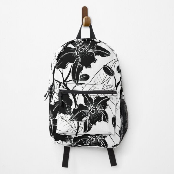 Item preview, Black and White Tropical Orchid designed and sold by Linda Maliuana.