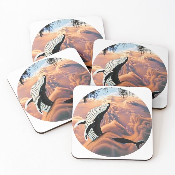 Item preview, WHALES FLY TOO designed and sold by se7enink.