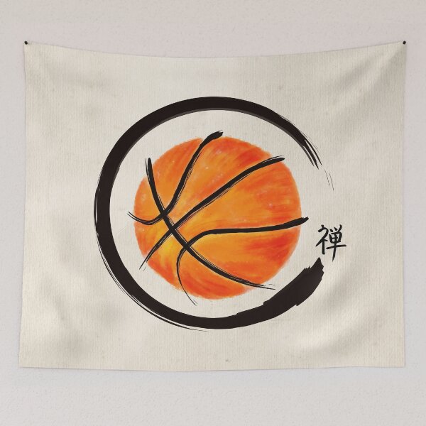 Item preview, Basketball Zen Enzo Circle designed and sold by k9printart.