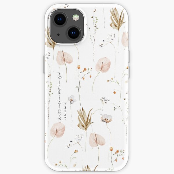 Soyez tranquille Psaume 46:10 Coque souple iPhone