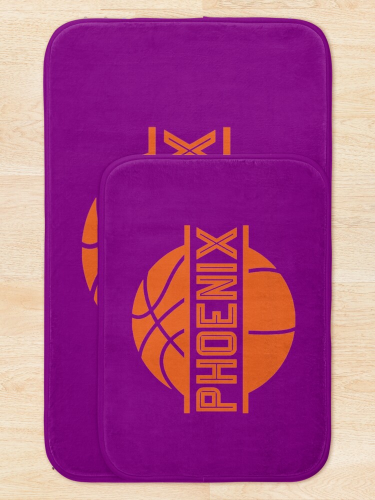 Thumbnail 5 of 6, Bath Mat, Phoenix AZ Basketball designed and sold by RibBonss99.