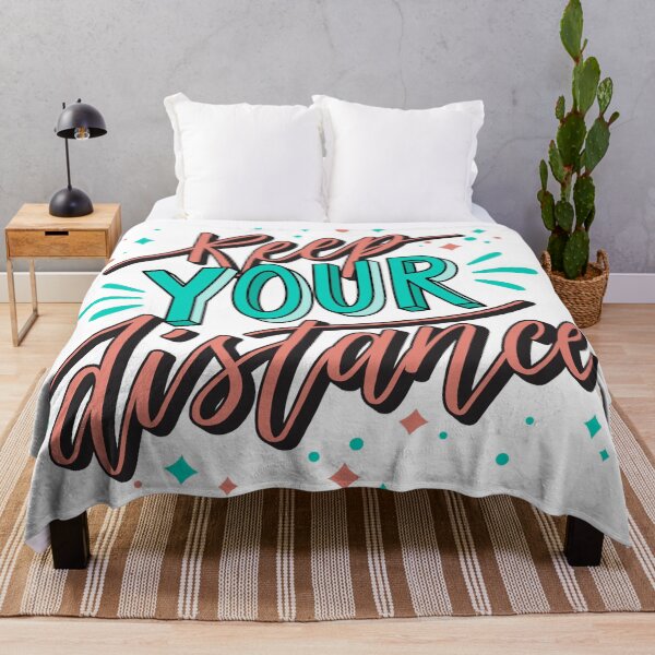 Item preview, Keep Your Distance Lettering (1) designed and sold by Peekonet.