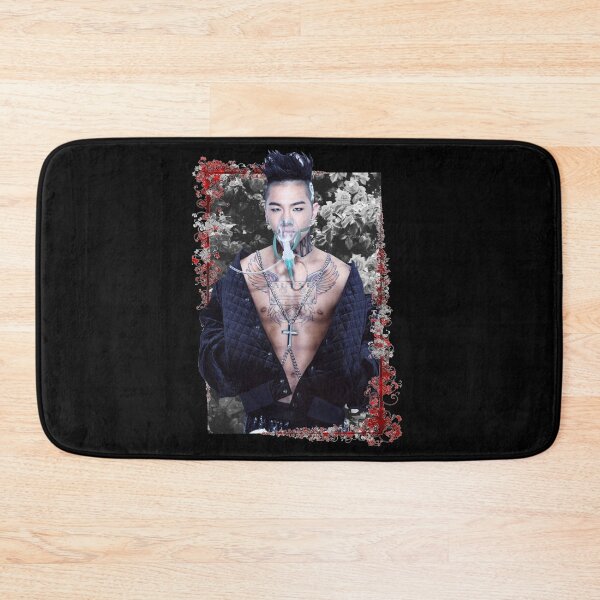Item preview, Dong Youngbae Big Bang Taeyang Korean Kpop Floral Design designed and sold by Piosenka Art.
