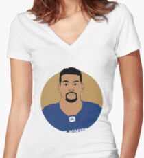 Andrew Harris Women's Fitted V-Neck T-Shirt