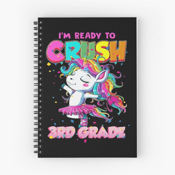 Item preview, Dance Ballet Unicorn Crush 3rd Grade Kids Rainbow Back School designed and sold by Master Jay.