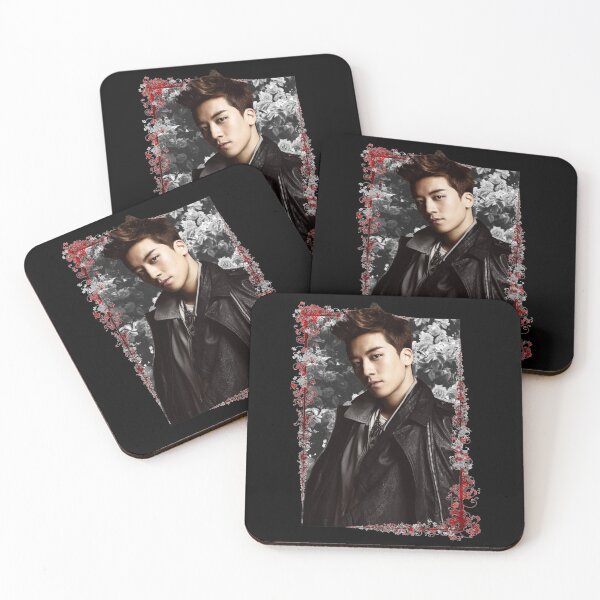 Item preview, Lee Seunghyun Big Bang Seungri VI Korean Kpop Floral Design designed and sold by Piosenka Art.