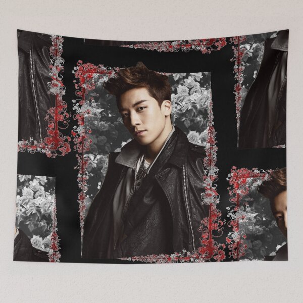 Artikelvorschau, Lee Seunghyun Big Bang Seungri VI Koreanisches Kpop-Blumendesign entworfen und verkauft von Piosenka Art.
