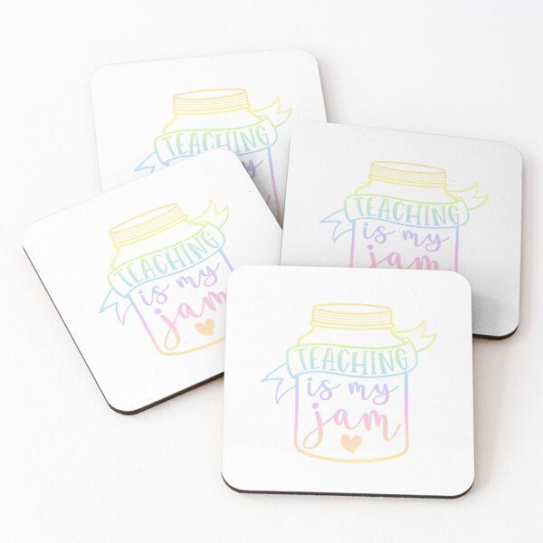 Item preview, Teaching is my jam - funny teacher quote/gift  designed and sold by PickaSticka.
