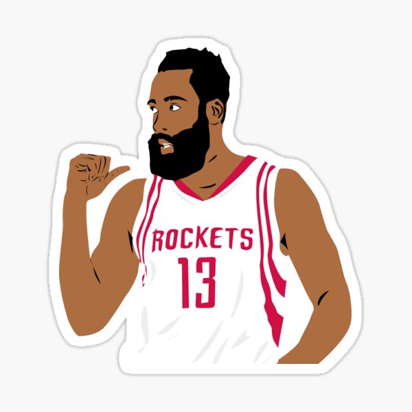 James Harden Stickers | Redbubble