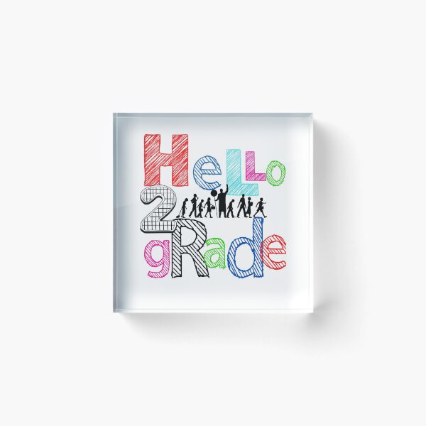 Item preview, Hello second grade! designed and sold by Tulips2.