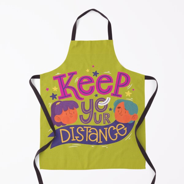 Item preview, Keep Your Distance Lettering designed and sold by Peekonet.