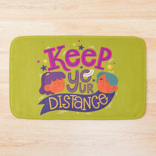 Item preview, Keep Your Distance Lettering designed and sold by Peekonet.