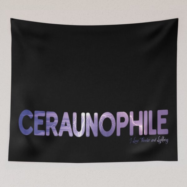 Item preview, Ceraunophile - Lover of Thunderstorms and Lightning designed and sold by Amanda Lucas.