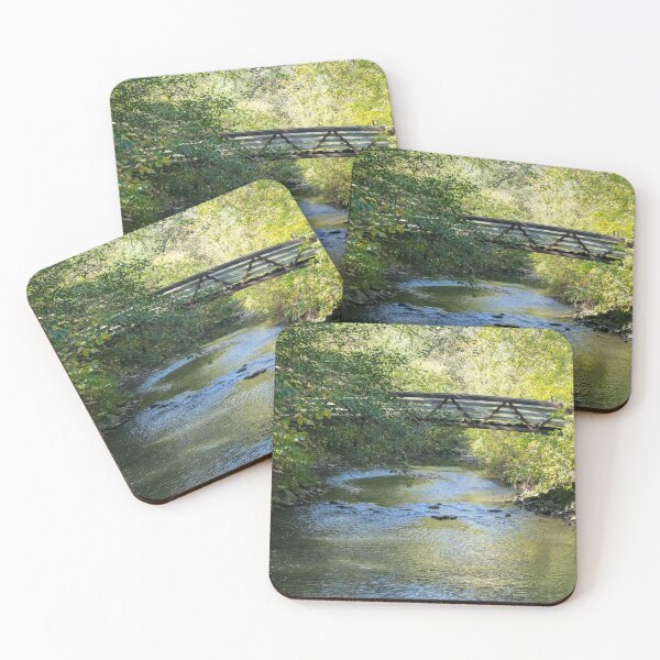 Item preview, Summery Vibe - Small Wooden Bridge on the Don River in Toronto designed and sold by Georgia Mizuleva.