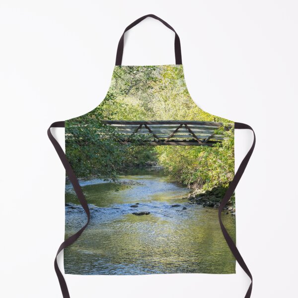 Item preview, Summery Vibe - Small Wooden Bridge on the Don River in Toronto designed and sold by Georgia Mizuleva.