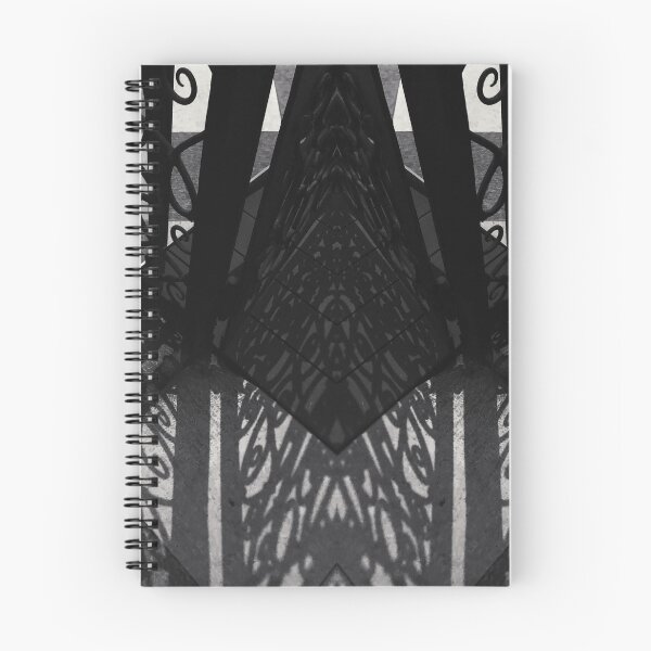 Item preview, Black and White Ornamental Baroque Interior Architecture Shadow in Ulm, Germany designed and sold by LaceySkies.