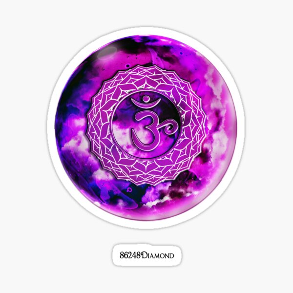 Be aware of universe - great gift for spiritual friend Sticker
