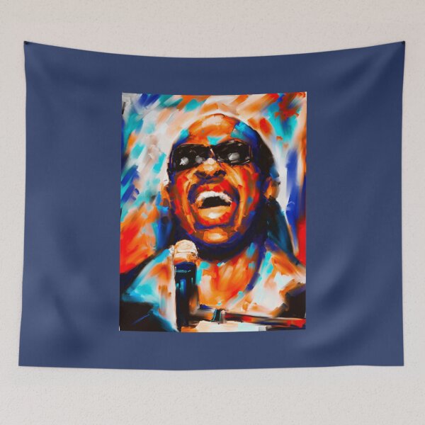 Item preview, Stevie Wonder portrait designed and sold by dane-marte.