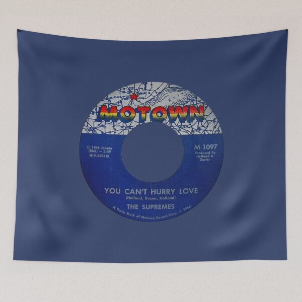 Item preview, The Supremes You Cant Hurry Love label designed and sold by dane-marte.
