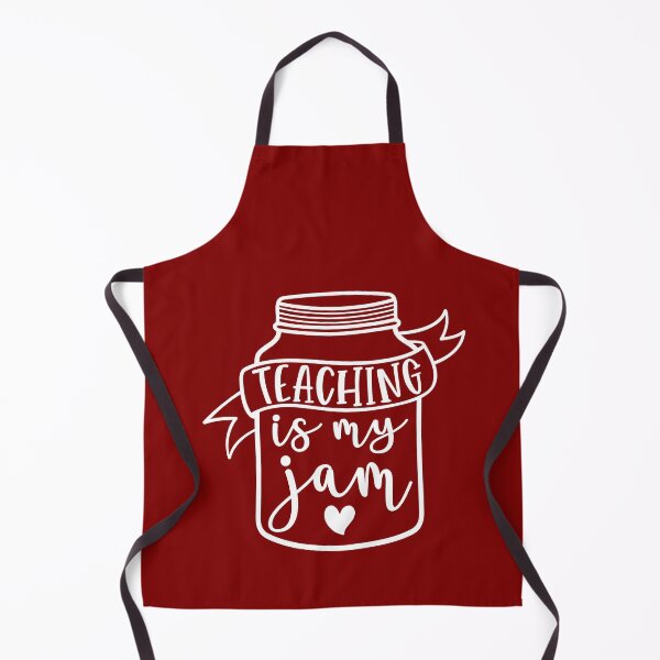 Item preview, Teaching is my jam - funny teacher quote/gift (white/grey) designed and sold by PickaSticka.