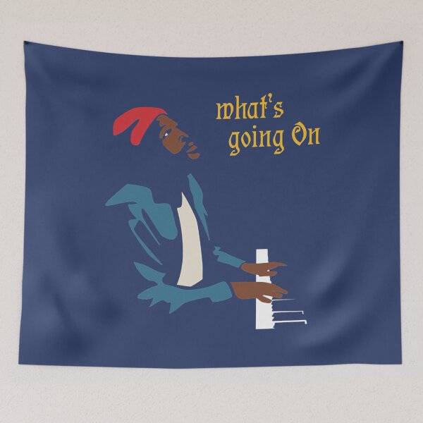 Item preview, Whats going on Vintage Marvin Gaye Music  designed and sold by dane-marte.