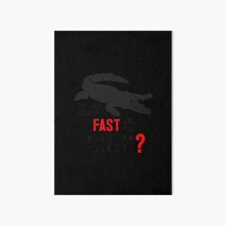 How Fast Can You Swim Men's " Art Board Print for by rahMaobi | Redbubble