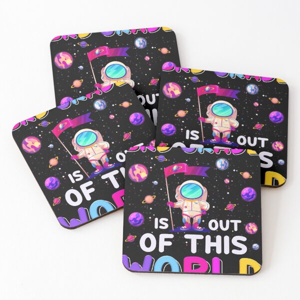 Item preview, 3rd Grade Out This Word Astronaut Galaxy Back Kids to School designed and sold by Master Jay.
